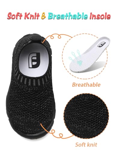 Image of JOINFREE Toddler Boys Girls Sneaker Slip On Shoes Kids Lightweight Breathable Walking Shoes