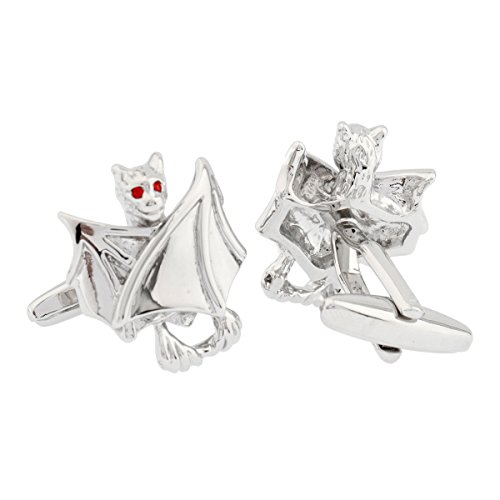 Juego de Mancuernillas Halloween Vampiro con Caja de Regalo miniatura 2