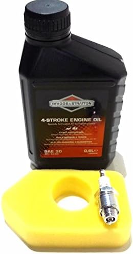 Wadoy Briggs and Stratton Lawn Mower Service Kit Suitable for the Classic and Sprint