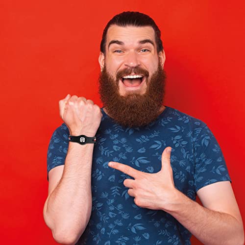 YOU StreamZ Advanced Magnetic Wristbands, Black, Large, up to 20.5cm - Image 2