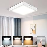 【IP44 Wasserdicht/Staubgeschützt】【IP44 Waterproof/Dust Proof】ALUSSO Badezimmer Lampe kann effektiv Staub, Spritzer und Mücken, die perfekt für feuchte und staubige Orte wie Badezimmer, Flure, Schlafzimmer, Treppen, Balkone, Garagen, Dachböden und mehr in kommerziellen oder Wohnbereichen zu verhindern.