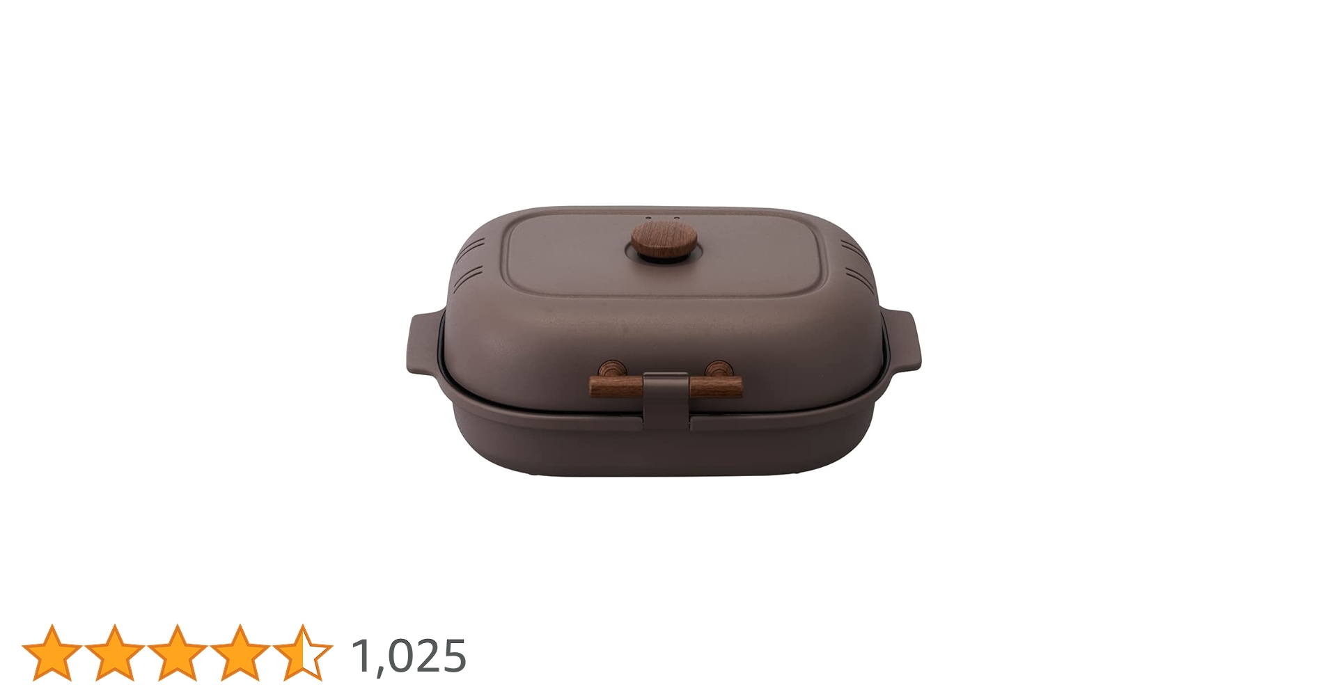 Amazon | ドウシシャ 焼き芋メーカー 平面プレート付き ブラウン