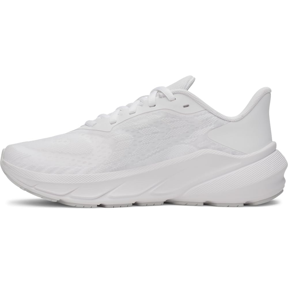 Under Armour UA W Turbulence 3 - Low - Sneakers - White/White/Metallic Silver - Size: 4.5