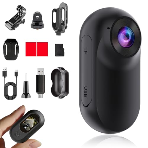 HOFAOUG Mini Body Camera 1080P