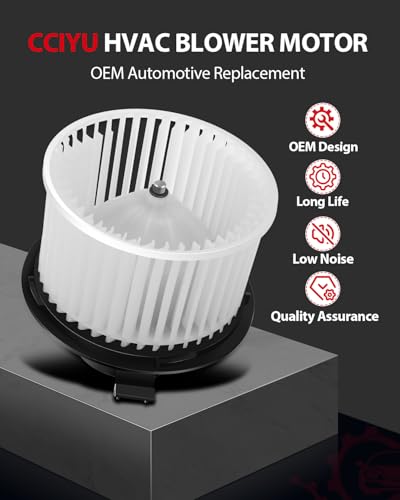Image of CCIYU AC Blower Motor for Nissan Tiida 2015-2016, Versa 2007-2012 700287 | Fit for 2015-2016 Nissan Tiida, 2007-2012 Versa Heater Fan AC Blower Motor Replacement 700287