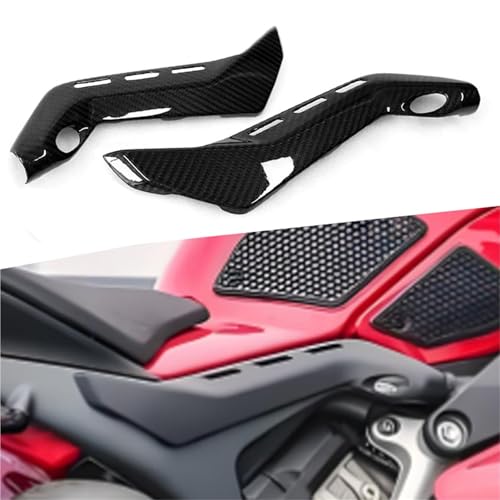Ailettes de carénage Panigale V4R protection latérale carbone