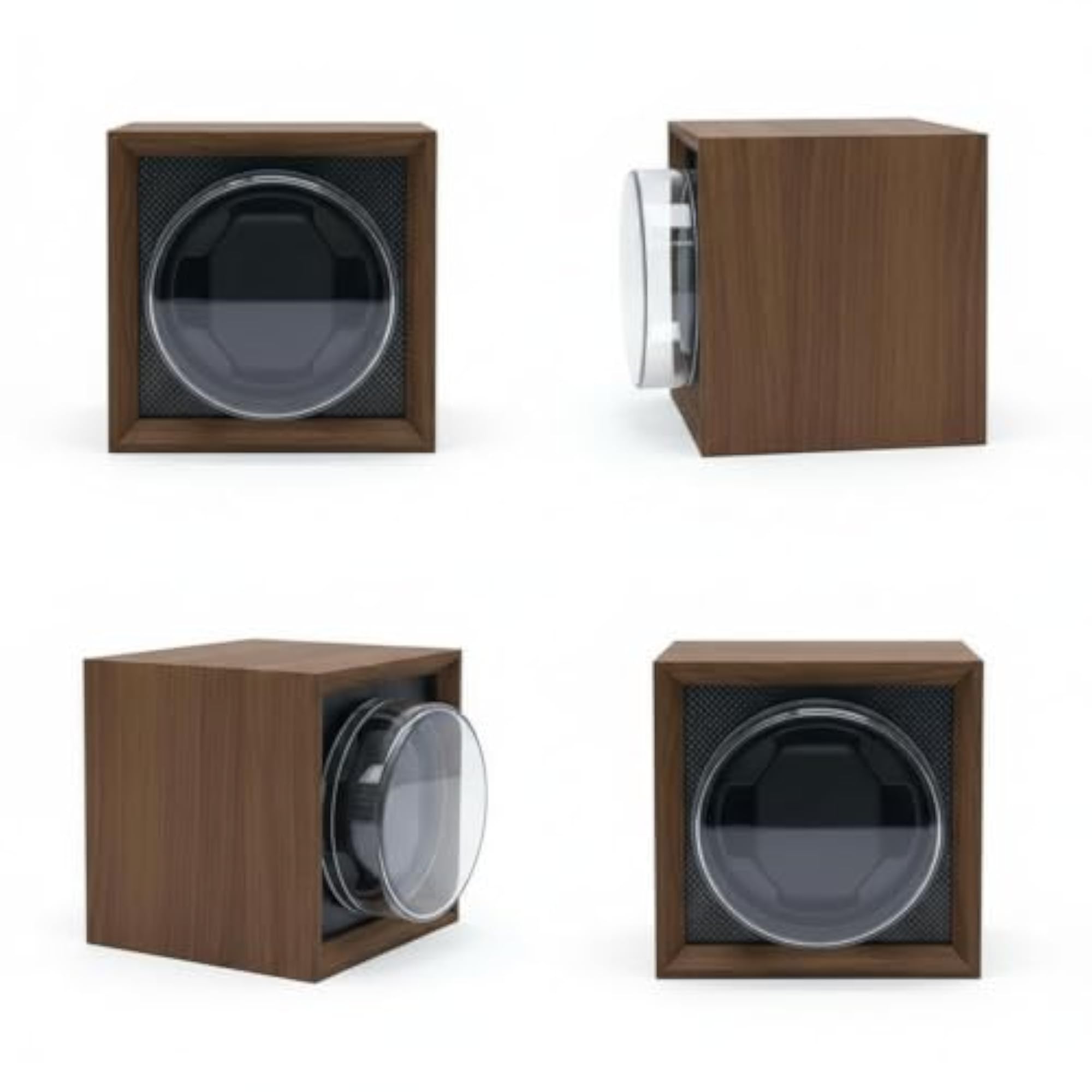 Compact Automatic Watch Rotator for Nightstand
