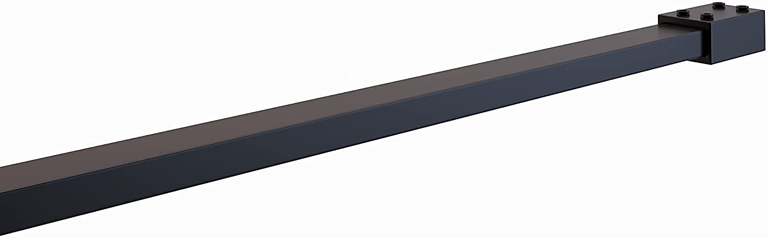 Barra estabilizadora/barandilla para paredes de ducha de vidrio y estabilizador de walk in es extensible 73 a 121 cm. Espesor de vidrio hasta 10mm - 23BM