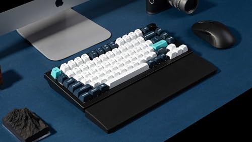 Image of Keychron Silicone Palm Rest for V1 / V1 Max / V2 / V2 Max / Q1 / Q1 Pro / Q1 HE / Q1 Max / Q2 / Q2 Pro / Q2 Max / Q2 HE / P1 / P1 Pro / P1 HE - Black, 12.89 inch Length