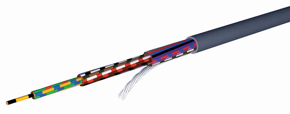 RS PRO LiYY Steuerkabel, 3-adrig 0.25mm² 23 AWG Grau Ungeschirmt, 100 m, Polyvinylchlorid