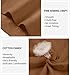 V FOR CITY Women's Tank Top with Shelf Bra Adjustable Wide Strap Camisole Cotton Undershirts XL Brown