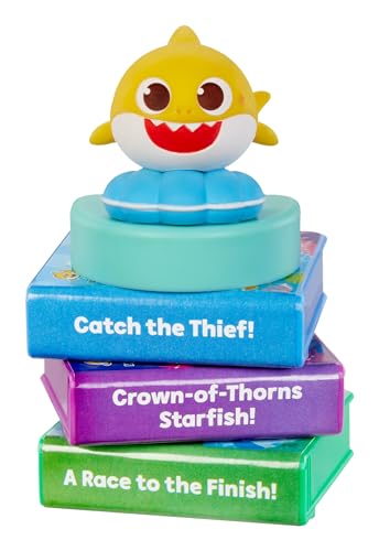 Little Tikes Story Dream Machine Baby Shark Heroes Collection, Storytime, Books, Audio Character, Toy Gift for Toddlers, Kids Girls Boys Ages 3+ - image 2