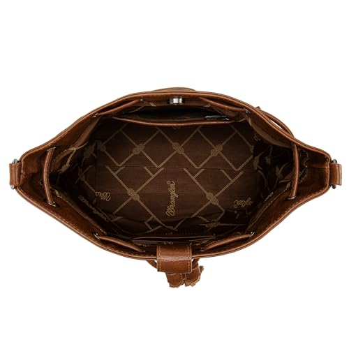 Image of Wrangler Hobo Bags for Women Designer Aztec Bucket Purses Western Tapestry Shoulder Handbags