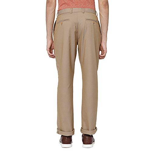 Image of Blackberrys Men's Cotton Slim Fit Casual Trousers