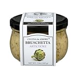Cucina & Amore Artichoke Bruschetta | Plant-Based, Vegan, Non-GMO, Kosher 7.9oz (2 Pack)