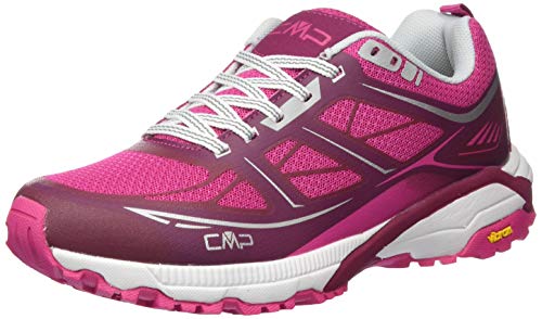 CMP Campagnolo Hapsu Wmn Nordic Walking Shoe, Zapato para Caminar para Mujer, Bouganville/Goji, 42 EU