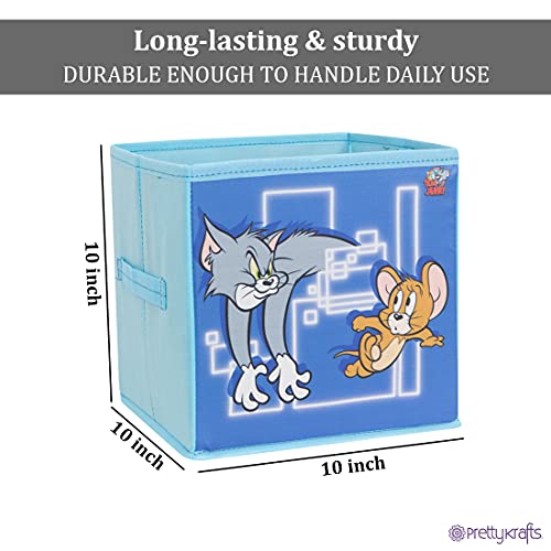Image of Tom & Jerry Toys Organizer Storage Box for Kids,Small (Pack of 1) Blue