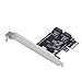 6GBPS PCI-E Cards PCI Express to SATA 3.0 2-Port SATA III 6Gbps Expansion Adapter Boards Compliant with PCIE 2.0 Expansion Card for Controller Sata