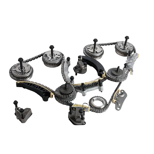 Riyhch 9-0753SVVT Timing Chain Kit with VVT Sprocket for DOHC 3.0L 3.2L 3.6L V6, fit for Buick enclave, fit for Chevy Equinox, for XTS, fit for Gmc acadia/Canyon, fit for Saab, fit for Saturn
