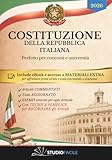 costituzione della repubblica italiana riassunto  COSTITUZIONE DELLA REPUBBLICA ITALIANA: Edizione commentata, aggiornata e spiegata in modo semplice. Per esami, università e concorsi pubblici  Include eBook e MATERIALI EXTRA