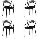 Silla de polipropileno de diseño trenzado especial