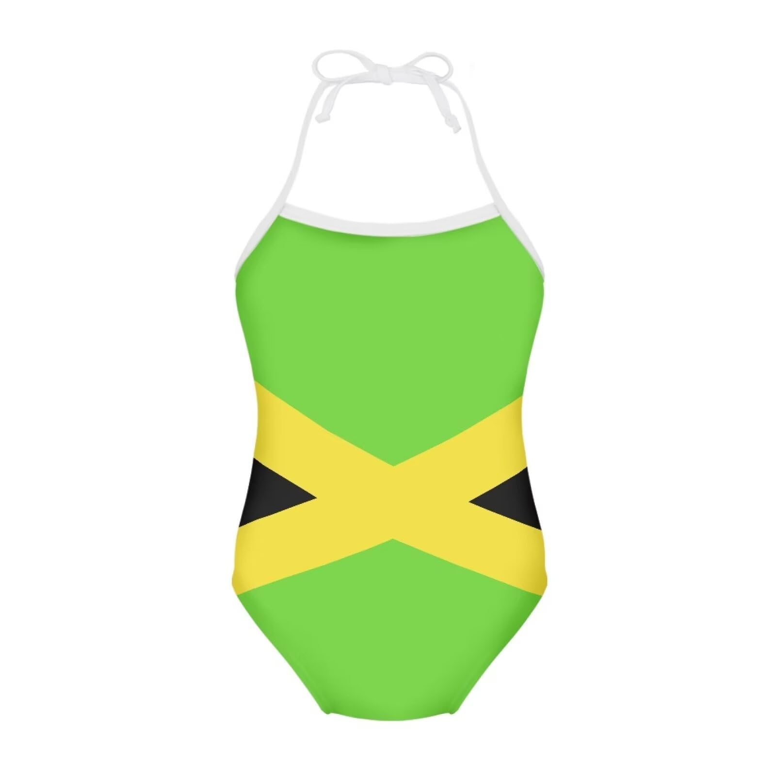 Girls One Piece Swimsuit Beach Bathing Suit Toddler Floral Halter Straps Swimwear for 1-10 Years