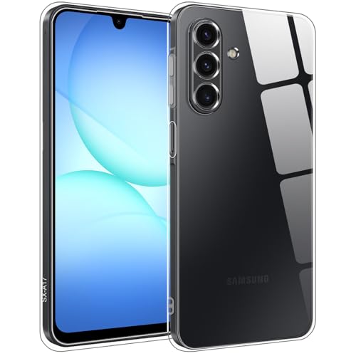 TENOC Phone Case for Samsung Galaxy A17 4G/5G, Clear Case Shockproof Protective Bumper Slim Cover