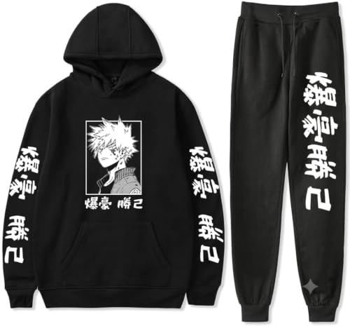 Image of MOONSHINE Printed Anime Cotton Fleece Hoodie, Black, Kids