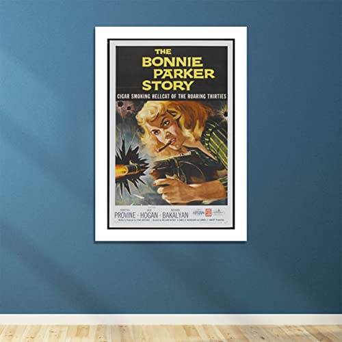 Affiche encadrée Bonnie Parker Story petit format affiche publicitaire mat