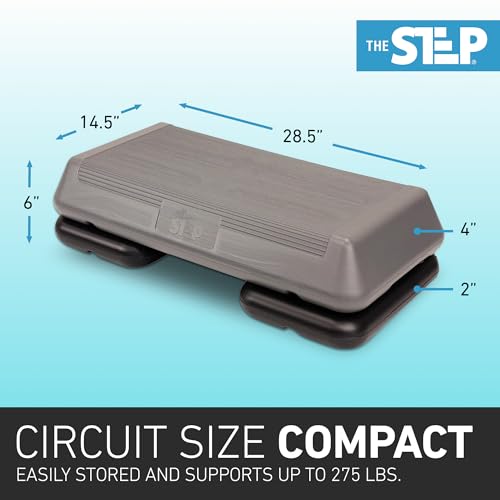Image of Freestyle STEP Exercise Step Platform, Circuit Size Stepper for Exercise at Home
