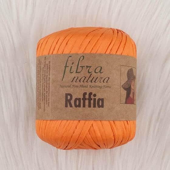 Fibra Natura Raffia Yarn, 100 Cellulose Rayon, Paper