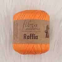 Fibra Natura Raffia Yarn - 100% Cellulose Rayon Paper Cord For Macrame & Basket Making