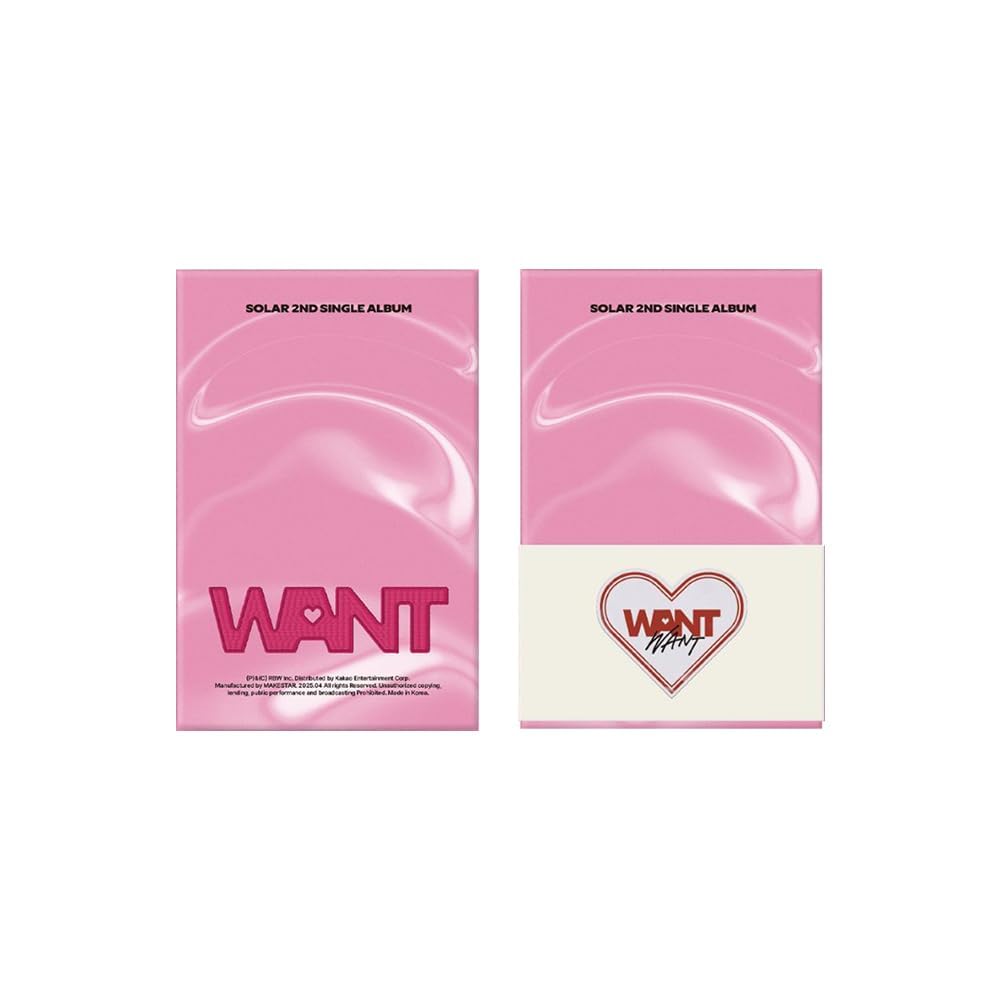 SOLAR - 2nd Single Album [WANT] POCAALBUM Ver.