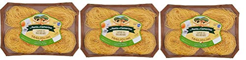 3 Confezioni La Pasta di Camerino TAGLIOLINI all'uovo 250 Gr.