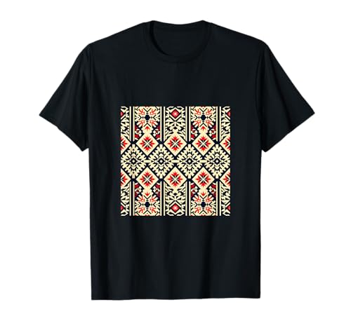 Traditional Icelandic Pattern T-Shirt