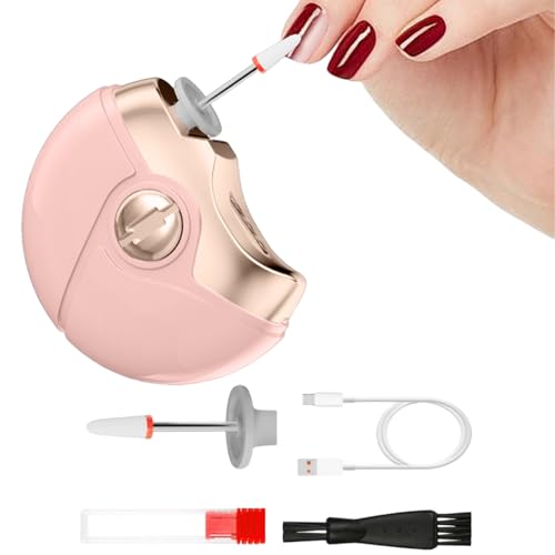 Cortaúñas portátil eléctrico y recargable para la manicura de adultos y niños