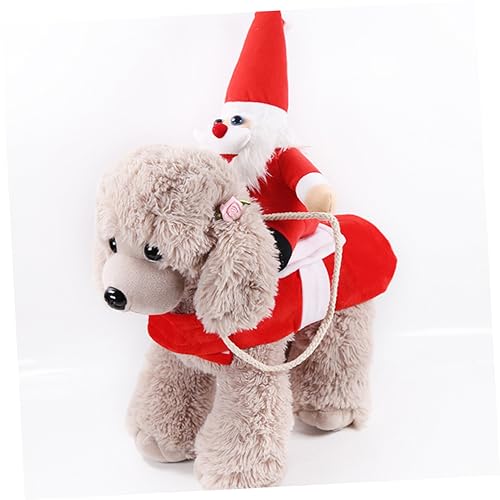 Disfraz de muñeco navideño para perro tamaño S miniatura 6