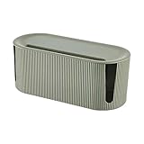 Simple et chic : cette boîte de gestion de câbles USB domestique est une solution simple pour cacher les câbles disgracieux et garder votre maison bien rangée. Il sert également de chic et minimaliste pour votre réveil, plantes vertes ou autres objets.