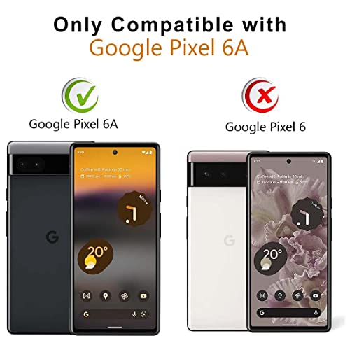 Fashionury Silicone Google Pixel 6A Case Designer Flexible Soft Back Case Cover for Google Pixel 6A-D0090, Multi-Coloured