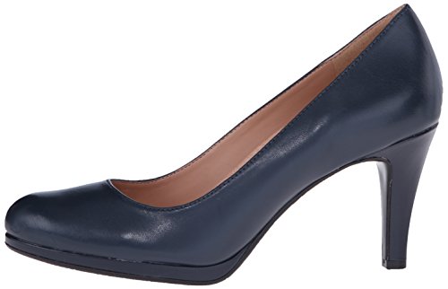 Naturalizer Womens Michelle Classic High Heel Pump ,Navy Leather ,8 Wide #TOP7