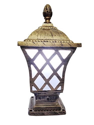 Image of Aluminium Cast Rust-Resistant Water-Proof Outdoor Gate Light Gate Light (Acrosscoper)