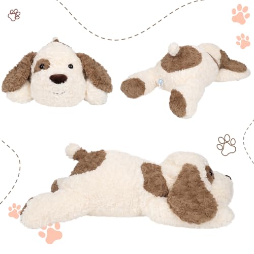 Puppy Dog Stuffed Animal Cute Dog Plush Pillow for Kids Anxiety Adultssoft Puppy Plush for Gifts 196inch Brown  Cucciolini Doodles Puppy dog stuffed animal cute dog plush pillow for kids anxiety adultssoft puppy plush for gifts 19 6inch brown   cucciolini doodles