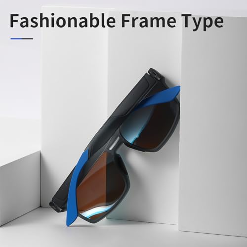 Image of Face Shadow Polarized Fishing Sunglasses for Men Lightweight Sun Glasses TR90 UV Protection for Driving Cycling Golf