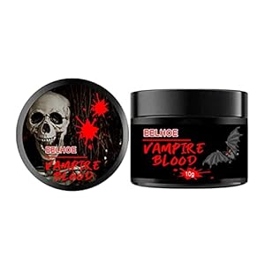 10g Nep Bloed Gel, Halloween Bloed Gel Crème Speciaal Effect Make-up Dikke Siroop, Nep Bloed Voor Halloween Fancy Dress…