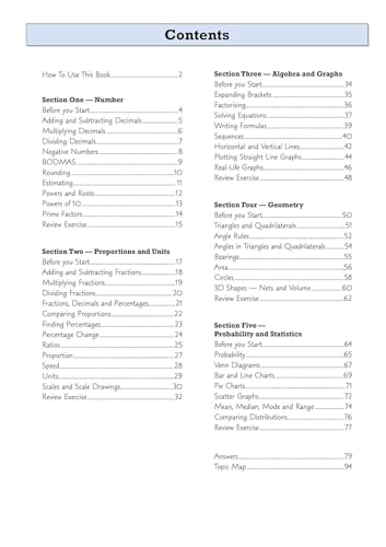 KS3 Year 8 Maths Targeted Workbook (with answers)