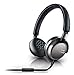 Produktbild Philips Fidélio F1 Kopfhörer, Hi-Res compact Tasche, mit Mikrofon und Rufannahme