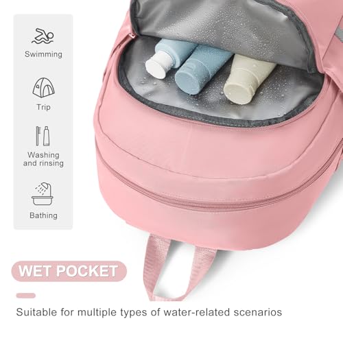 Image of coofay Gym Backpack For Women, Gym Bag with Shoe Compartment