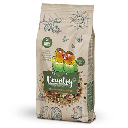 Witte Molen, Country - Pienso completo de 2,5 kg, con vitaminas y minerales añadidos para una mayor vitalidad, con semillas sabrosas y de alta calidad a juego