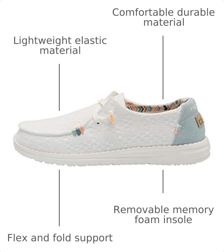 Image of HEYDUDE Women's Wendy Boho Slip-On Casual Shoes Loafer