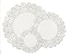 DOILIES Round 4 6 amp; 8IN White 30CT